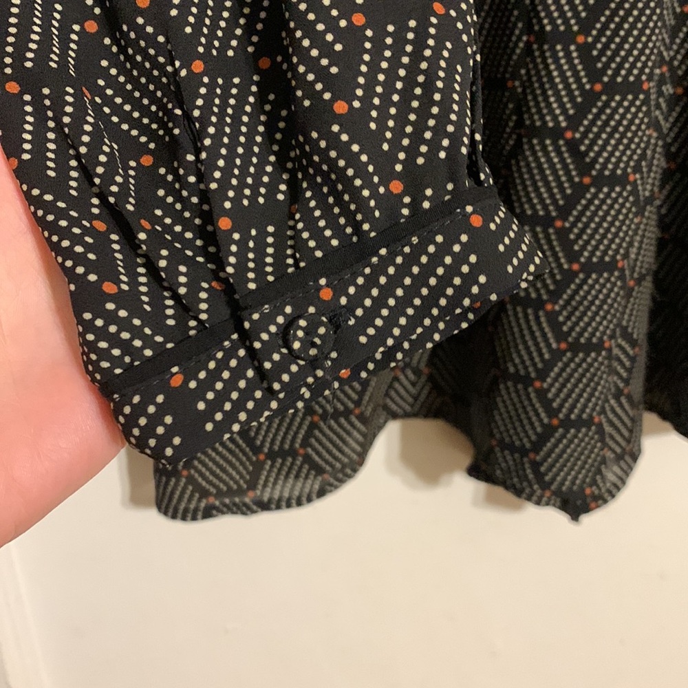 ✨ Anthropologie Honeycomb Printed Romper Sz S - Picture 5 of 11